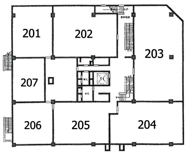 東亜ビル203 間取り図