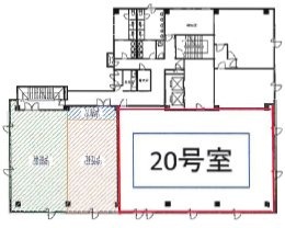 船橋本町プラザビル20 間取り図