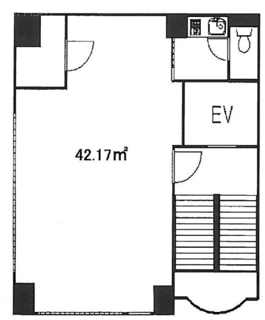 コーワ新橋ビル5F 間取り図