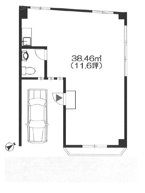 ミュゼテラス表参道1F 間取り図