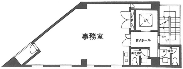 西村ビル6F 間取り図