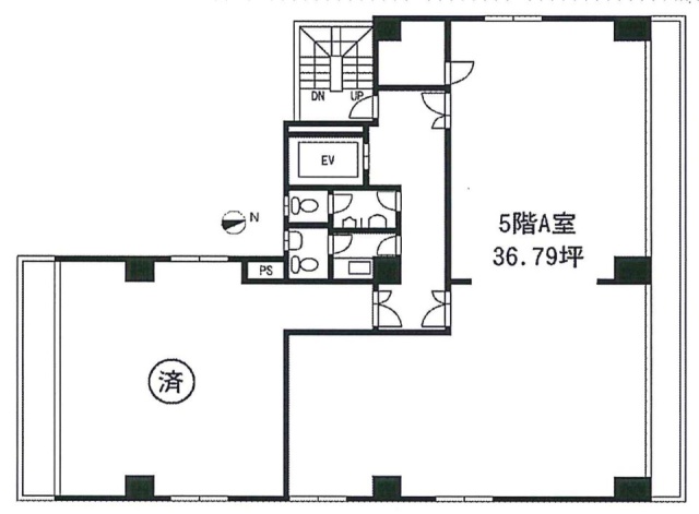 矢口ビルA 間取り図