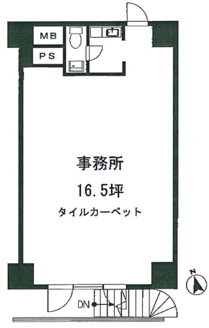 イースタンコーポ蒲田304 間取り図