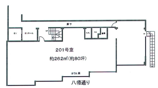 代官山エーデルハイム201 間取り図