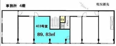 西日暮里エーシービル403 間取り図