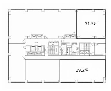 住友生命大宮第2ビル3F 間取り図