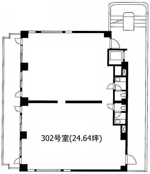 千恵ビル302 間取り図