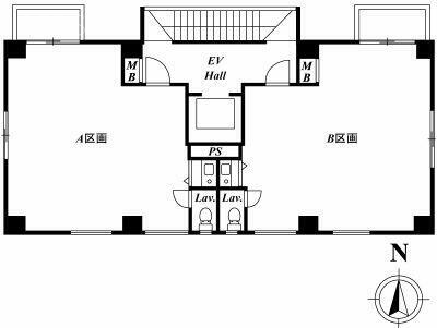 竹内ビルA 間取り図