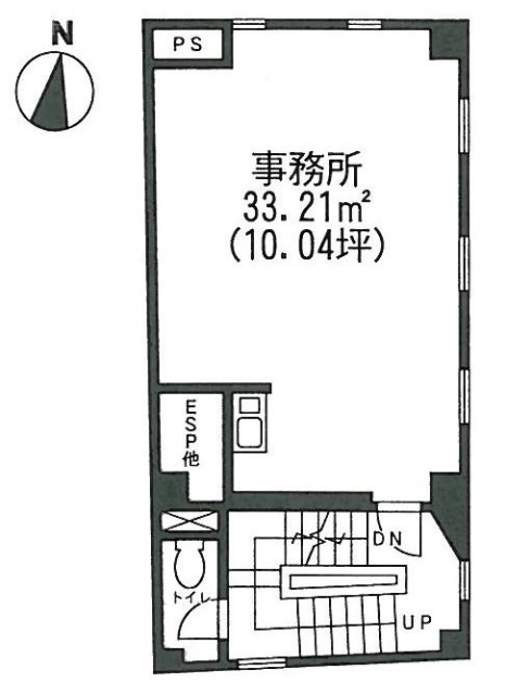 彦田第2ビル2F 間取り図