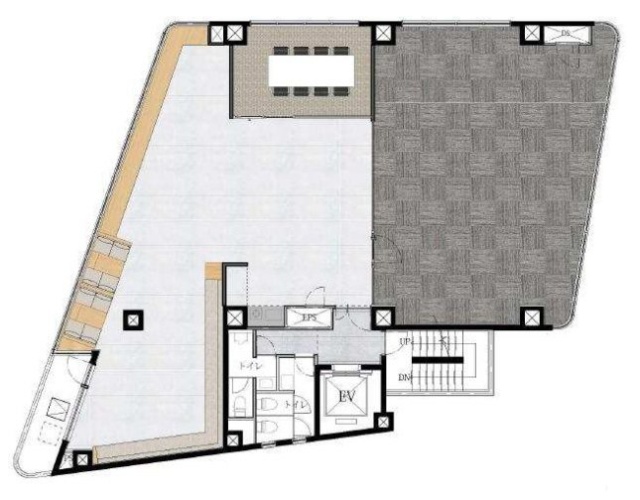 八丁堀エイトビル5F 間取り図