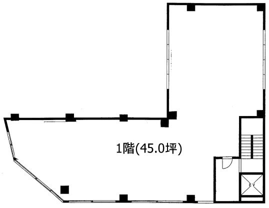 スズオリビル1F 間取り図