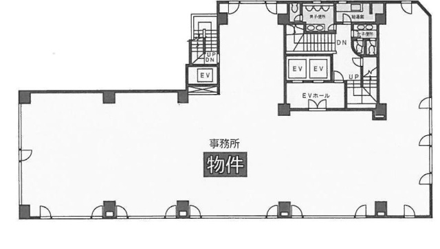 カンダエイトビル201 間取り図