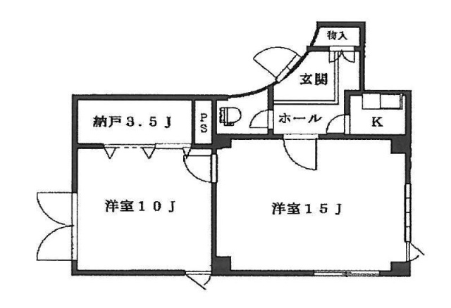 5225ビル202 間取り図