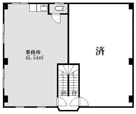 川名ビル201 間取り図