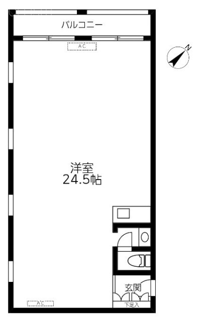 サニーシティ荻窪101 間取り図