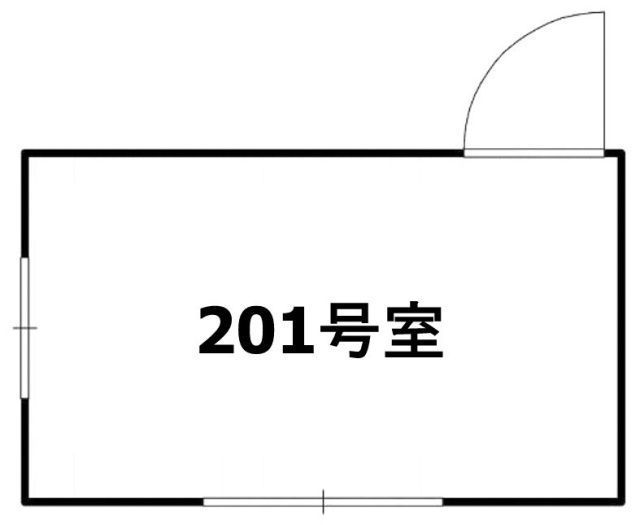 小山ビル201 間取り図