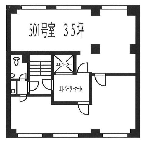 川村ビル501 間取り図