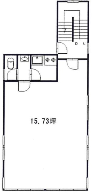 つかさビル3F 間取り図