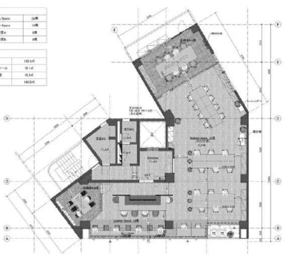 S-Glanz KUDANビル8F 間取り図