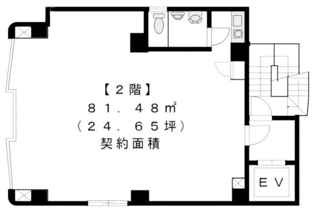 高田馬場トーシンビル2F 間取り図