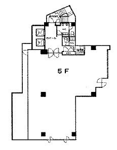 本郷綱ビル5F 間取り図