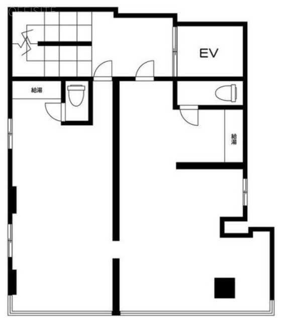 土屋ビル2F 間取り図