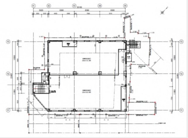 幕張駅北口ビル4F 間取り図