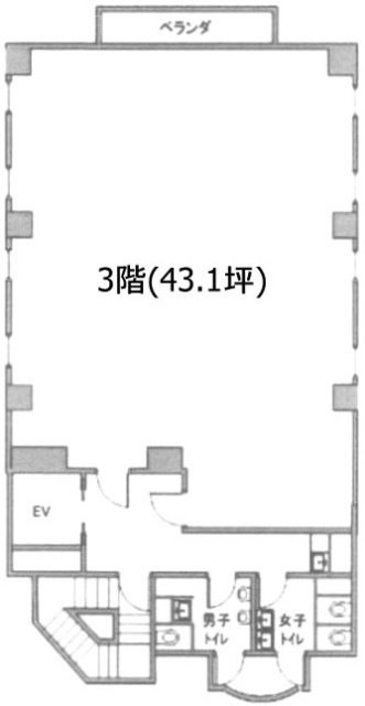 池袋CTビル3F 間取り図