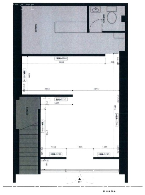 萩原ビル1F 間取り図
