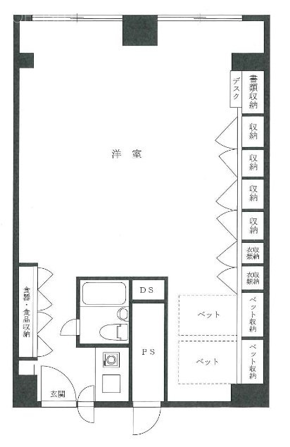 ニューステイトメナー1216 間取り図