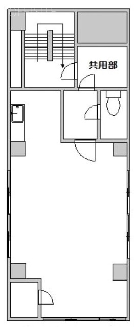 小林第2ビル8F 間取り図