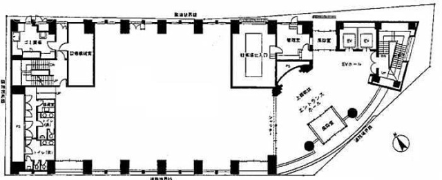 NBF赤坂山王スクエアビル101 間取り図