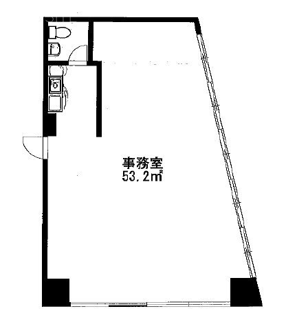 ブリリアンス五反田ビル1F 間取り図