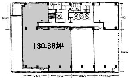 関内新井ビル8F 間取り図