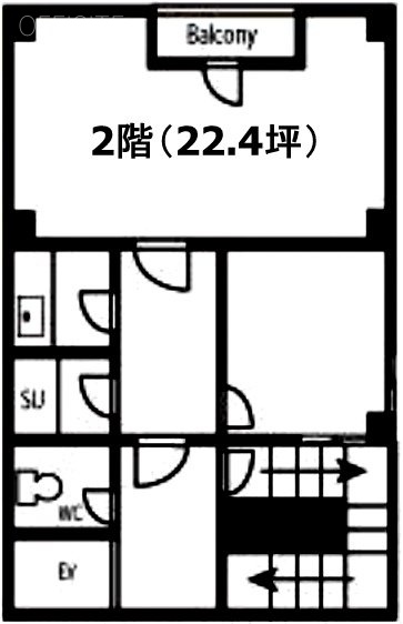 パークスクエア三田2F 間取り図