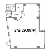 D1綾瀬ビル2F 間取り図