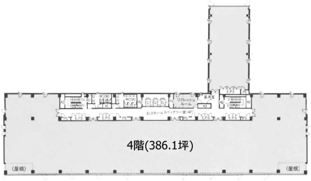 KN渋谷34F 間取り図