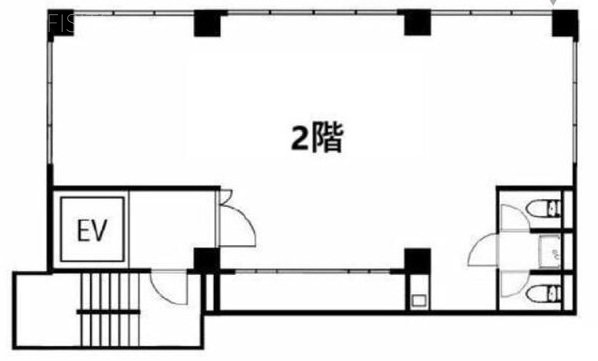 新宿中興ビル2F 間取り図