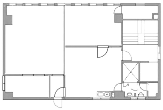 望月ビル5F 間取り図