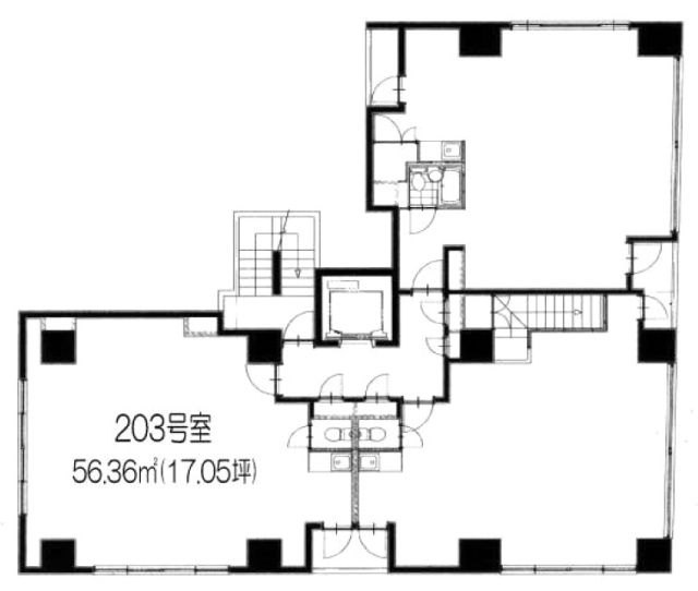 神田乗物町ビル203 間取り図