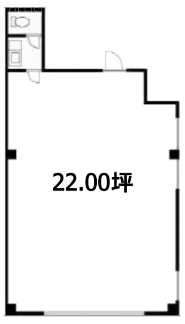 協和ビル3F 間取り図