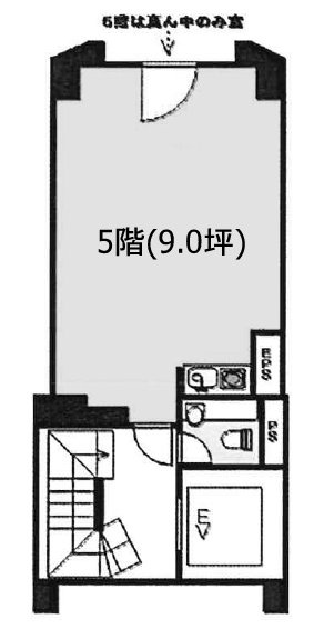 第二千代田ビル5F 間取り図
