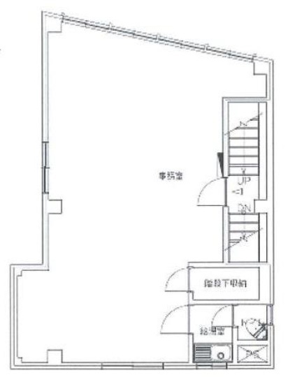 日比谷ビル2F 間取り図