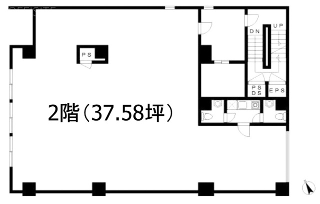 勇和ビル2F 間取り図