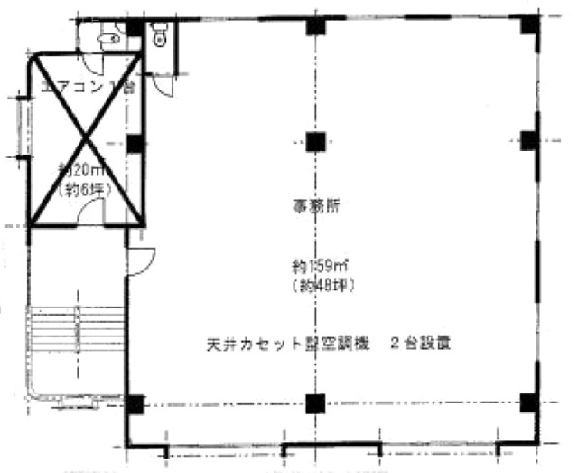 本橋ビル2F 間取り図