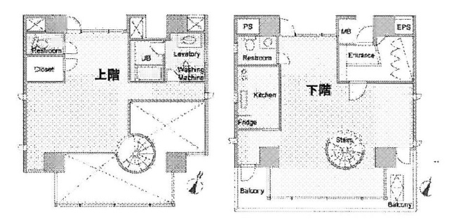 VORT青山1丁目Dual’s301 間取り図