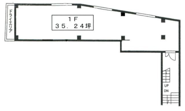NISHIAZABU FTビル1F 間取り図