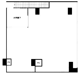 高橋ビル2F 間取り図