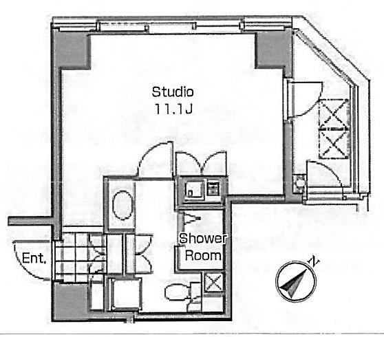 プレイアデ一番町303 間取り図