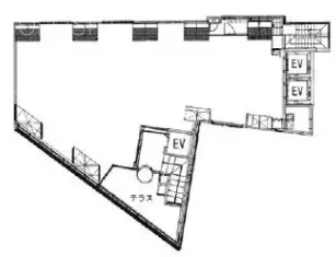 TOP HILLS GARDEN 道玄坂3F 間取り図